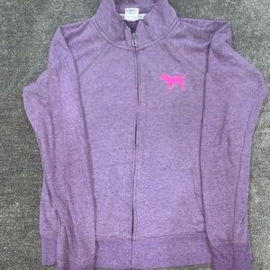 Pull over zip up sweatshirt